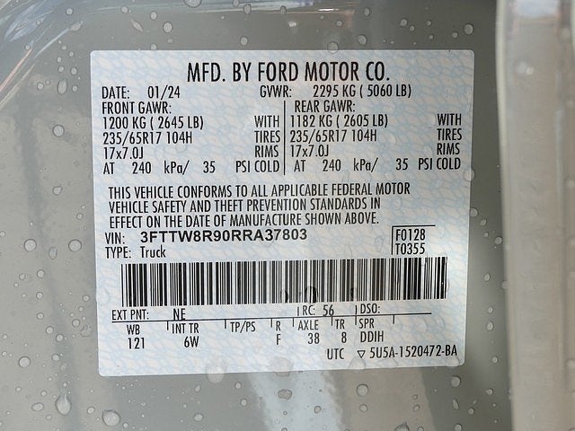 2024 Ford Maverick Lariat TREMOR 4WD